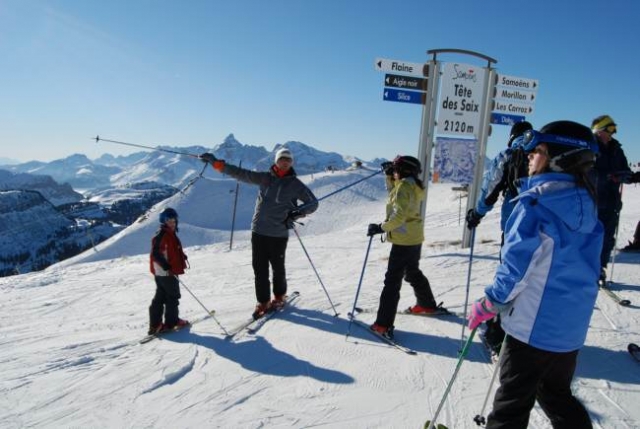  Haute Savoie ski lesson 